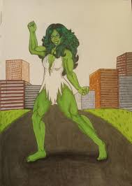 OC] The Savage She Hulk : rAutisticCreatives