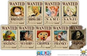 Poster buronan yg di buat oleh marine dan d sebar luaskan ke seluruh dunia dalam anime one piece. Harga Buronan Bounty Anggota Bajak Laut Topi Jerami One Piece One Piece Inside