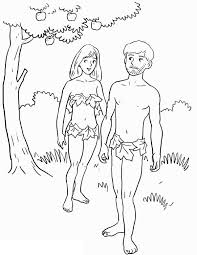 The kids will love these fun santa coloring pages. Printable Adam And Eve Coloring Pages Coloringme Com