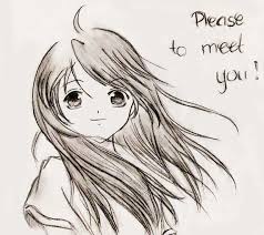 Image of pin by mehwish jamil on cute in 2019 anime drawings for. Super Easy Anime Girl Pencil Drawing Novocom Top