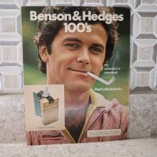 BENSON HEDGES CIGARETTE MAGAZINE ADVERTISEMENTS
