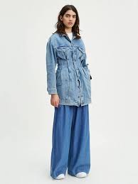 Denim Trucker Dress Medium Wash Levi S Us Clothes Denim Jacket Dress