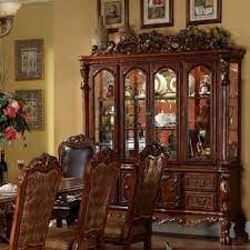 We understand that finding dining room furniture such as china cabinets, wine and cheese buffets and the likes may prove to be an extremely challenging task if you are looking for furniture matching a particular dining table set. Deasia Lighted Corner China Cabinet Formal Dining Room Sets China Cabinet Dining Room Furniture