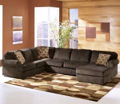 Ashley Furniture Vista Chocolate 3 Piece Sectional With Right Chaise Item Number 6840466 34 17 Ashley Furniture Furniture Sectional Living Room Sets