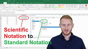 Prevent number increment with fill feature you can also apply excel's fill feature to fill below blank cells with the first cell's content without number incrementing automatically in excel. Changing Scientific Notation To Standard Notation In Excel Youtube
