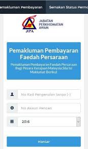 Untuk kemudahan para pesara, penyata pencen juga boleh di semak dan di print cetak di link portal pencen : Pengurusan Maklumat Persaraan Bahagian Pasca Perkhidmatan Bahagian Pasca Perkhidmatan Pdf Download Gratis