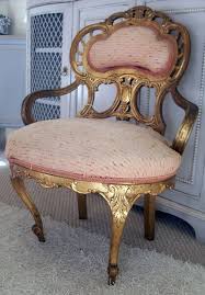 Antique Petite Gilded Boudoir Chair Beautiful Chair Chair Beautiful Furniture
