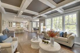 Tray ceiling with lighting rope is suitable for your living room. 25 Gorgeous Living Room Ceiling Design Ideas