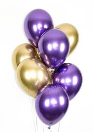 Purple Black And Gold Balloon Arch Pin On Balloon Decor