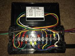Makes replacing a trailer's connector simple. Diagram Based Trailer Junction Box Wiring Diagram
