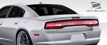 2011 2014 dodge charger duraflex circuit rear wing trunk lid spoiler 3 piece automotive services in oceanside ca sos customz sos customz