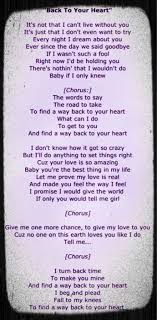 Backstreet Boys Back To Your Heart Ps I Actually Made This Backstreet Boys Lyrics Lyric Quotes Music Quotes Lyrics