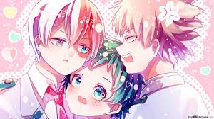 Shoto actually has feelings for deku. Deku X Todoroki X Bakugou Wallpapers Top Free Deku X Todoroki X Bakugou Backgrounds Wallpaperaccess