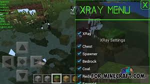 For the unversed minecraft xray is a mod which allows users to make see through blocks to find not only diamonds ores caves but also mineshafts . X Ray Hack For Minecraft Pe 0 11 1 0 11 0