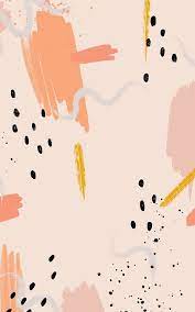 Peach Paint Brush Strokes Abstract Wallpaper Mural Hovia Uk Hand Painted Wallpaper Abstract Wallpaper Peach Paint