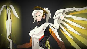 3d Fanart Overwatch Mercy I Made Based On Original Concept Blizzard Lt Br Gt Made With Blender Lt Br Gt Https Mercy Fanart Mercy Overwatch Overwatch Fan Art