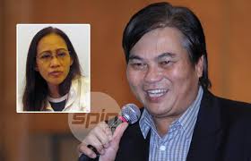 Cristy Ramos (inset) says the PFF, led by Mariano &#39;Nonong&#39; Araneta, should immediately file a protest before Fifa to send the message to Hong Kong and the ... - araneta-ramos