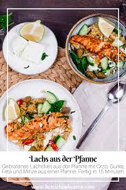 15 Minuten Lachsfilet Rezept Aus Der Pfanne Mit Orzo Rezept In 2020 Rezepte Mit Lachsfilet Lachsfilet Lachs Rezept