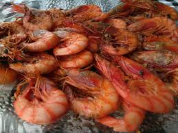 Receta deliciosa, económica, fácil y muy sabrosa. Gastronomia En Verso Gambas Rojas A La Plancha