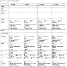The Ultimate Nursing Brain Sheet Database 33 Nurse Report