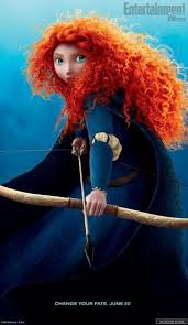 Four Brand New Brave Character Posters Brave Film Sei Tapfer Schone Puppen