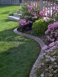 Although many of our lawn edging products are designed to be laid upright, there are a few that can also be laid flat. L B S Concrete Landscape Borders 303 690 2872 Landscape Edging