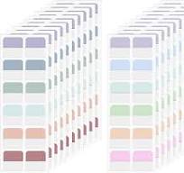 240 Pcs 1Inch Sticky Index Tabs, Repositionable Colored Book ...