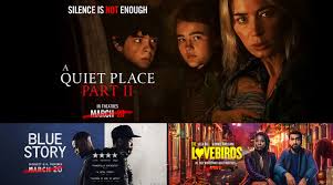 The following is a list of films produced by paramount pictures and scheduled for release in the 2020s. Paramount Movies Postponed A Quiet Place Part Ii The Lovebirds And Blue Story Bigscreen Journal The Bigscreen Cinema Guide