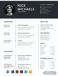 Why use a resume template? 91 Free One Page Resume Templates Word Doc Psd Indesign Apple Pages Publisher Illustrator Template Net