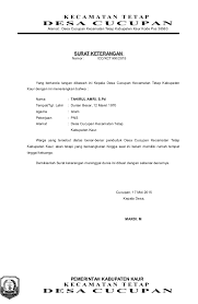 Dalam sebuah organisasi atau instansi pemerintah atau swasta biasanya memerlukan surat dinas untuk memberikan perintah, undangan atau hal lain yang berkaitan dengan kegiatan kelembagaan. Contoh Surat Pengantar Kepala Desa Cucupan