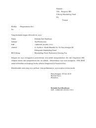 Contoh surat pengunduran diri beasiswa kuliah purwokerto, 10 juni 2019 Contoh Surat Pengunduran Diri Kerja Yang Baik Resmi Sopan