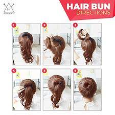 Hair ties with ornaments or decorative pieces such as small plastic ballet shoes etc. Amazon Com Hawwwy 12 Piece Hair Bun Maker Easy Fast Bun Tool Best Sellers Kit Short Long Full Thin Women Girls Kids Toddler Perfect Ballet Sock Accessory Brown 2 Donuts 2 Magic Snap