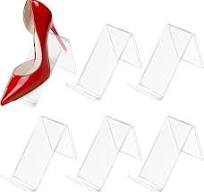 Amazon.com: Wresty Shoe Display Stand 6 Pcs Acrylic Shoe ...