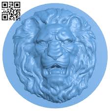 Lion Head Pattern A006330 Download Free Stl Files 3d Model For Cnc Wood Carving Download Stl Files Obj Files