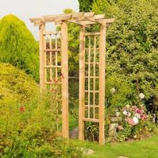 Every garden needs something that pulls people's attention. Forest Ryeford Wooden Garden Arch 7 X4 Great Little Garden Uk