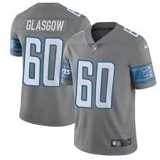 Hot Sale 60 Elite Graham Glasgow Steel Nike Nfl Mens