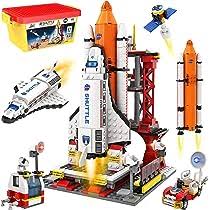 City Spazio Navetta Giocattoli, Blocchi di Costruzione Set per 6 7 8 9 10 11  12 Anni Ragazzi Ragazze, Spaziale Esplorazione Gioco di Ruolo Giocattolo  Regalo per Bambini 6 Anni e Più (660 Pezzi) : Am