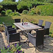 Stop by terra greenhouses garden centre in burlington to find what you need to create your own garden oasis. Burlington Dining Table With 6 Stockholm Black Chairs