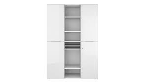Neben schreibtisch und bürostuhl gehören dazu auch. Aktenschrank Trendo Buroschrank Weiss Matt Weissglas Chrom