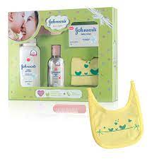 3.6 out of 5 stars with 218 reviews. Buy Johnson S Baby Care Collection Baby Gift Set With Organic Cotton Bib Baby Comb 5 Piece Online At Low Prices In India Amazon In