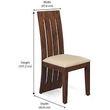 Stainless steel dining set designed by gary gutterman for axius designs in 1970s. Brown Sheesham Wood Dining Chairs For Home Size 47 6x107 2x45 8 Cm Id 22000626662