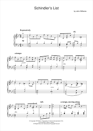 Piano version played by kristian soltes. Schindlers List Piano Sheet Music Pdf Best Music Sheet