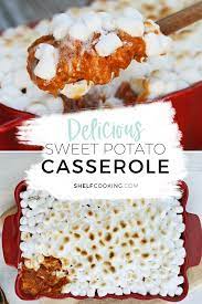 Easy Sweet Potato Casserole Recipe Two Topping Options In 2020 Yummy Sweet Potatoes Sweet Potato Recipes Casserole Sweet Potato Casserole