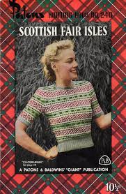 Getting through a difficult time often means knitting through it. 1940s Vintage Scottish Fair Isle Sweaters Knitting Book Fair Isle Knitting Patterns Fair Isle Fair Isle Pattern