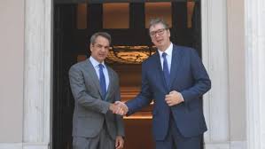 Vučić se sastao sa Kirjakosom Micotakisom u Tivtu