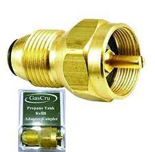 Gascru Propane Refill Adapter Safest Tank Fill Attachment This Brass Regulator Valve Accessory Fits All 1 Lb Cylind Propane Propane Tank Propane Appliances
