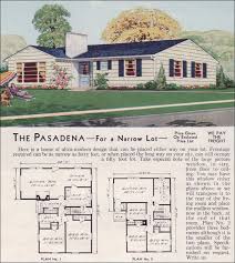 Pin On Vintage House Plans 1950s