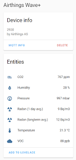 Airthings | technology company dedicated to making the world's best smart air quality and radon detectors for your home. Airthings Wave Plus With Mqtt Discovery Hardware Home Assistant Community