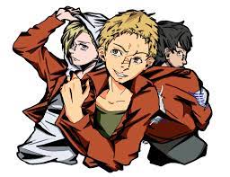 Maybe you would like to learn more about one of these? Attack On Titan Annie Reiner Bertholdt Novocom Top