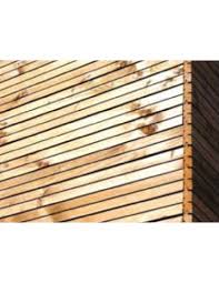 L'entreprise silverwood propose de nouvelles solutions dans sa gamme de bardages. Bardage Douglas Faux Claire Voie 26 Mm